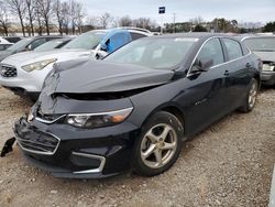 Chevrolet salvage cars for sale: 2018 Chevrolet Malibu LS