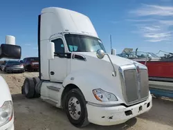 Salvage trucks for sale at Temple, TX auction: 2014 Kenworth Construction T680