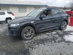 Salvage cars for sale at Grantville, PA auction: 2018 Audi Q5 Premium