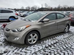 Salvage cars for sale at Duryea, PA auction: 2013 Hyundai Elantra GLS