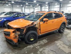 Salvage cars for sale at auction: 2018 Subaru Crosstrek Premium