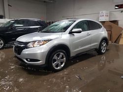 Salvage cars for sale at Elgin, IL auction: 2016 Honda HR-V EX