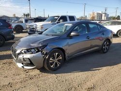 Nissan salvage cars for sale: 2021 Nissan Sentra SV