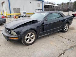 Salvage cars for sale at Austell, GA auction: 2007 Ford Mustang