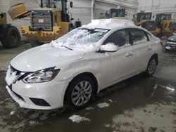 Salvage cars for sale at Fredericksburg, VA auction: 2016 Nissan Sentra S