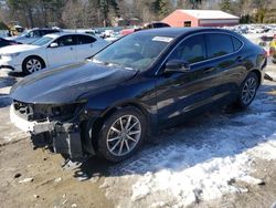 Salvage cars for sale at Mendon, MA auction: 2020 Acura TLX