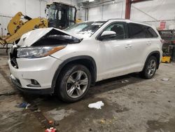 2015 Toyota Highlander Limited en venta en Mcfarland, WI