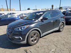 Salvage cars for sale at Van Nuys, CA auction: 2017 Hyundai Santa FE Sport