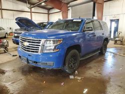 Salvage cars for sale at Lansing, MI auction: 2019 Chevrolet Tahoe Police