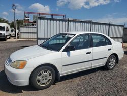 Honda salvage cars for sale: 2001 Honda Civic DX