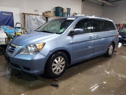 Salvage cars for sale at Elgin, IL auction: 2009 Honda Odyssey EXL