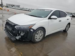 Salvage cars for sale at Grand Prairie, TX auction: 2024 Nissan Sentra S