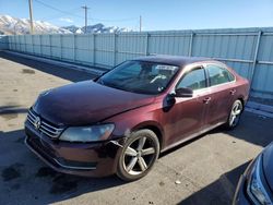 Salvage cars for sale at Magna, UT auction: 2013 Volkswagen Passat SE