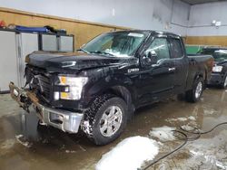 Salvage cars for sale at Kincheloe, MI auction: 2017 Ford F150 Super Cab