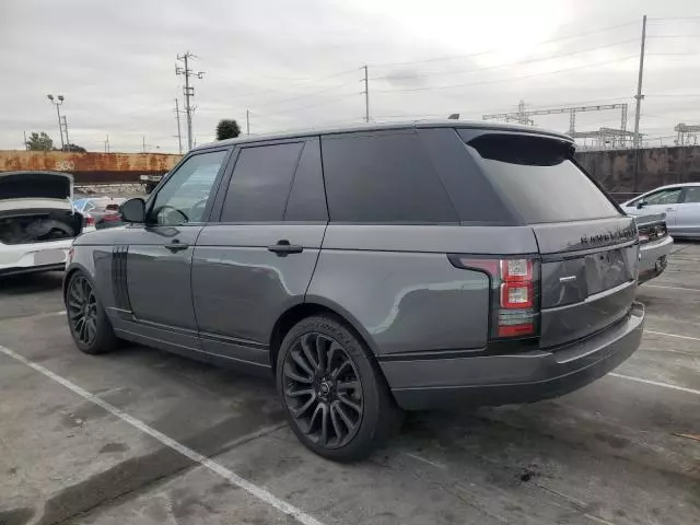 2016 Land Rover Range Rover Supercharged