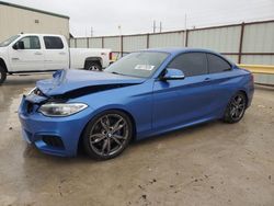 Salvage cars for sale at Haslet, TX auction: 2016 BMW M235I