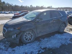 Salvage cars for sale at Windham, ME auction: 2018 Chevrolet Equinox LT