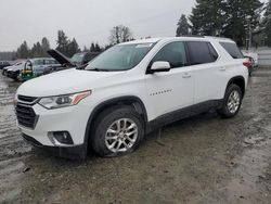 Chevrolet salvage cars for sale: 2018 Chevrolet Traverse LT