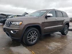 Jeep salvage cars for sale: 2017 Jeep Grand Cherokee Limited