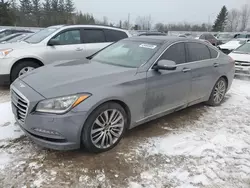 Salvage cars for sale at Bowmanville, ON auction: 2015 Hyundai Genesis 5.0L