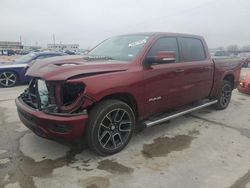 Salvage cars for sale at Grand Prairie, TX auction: 2019 Dodge 1500 Laramie