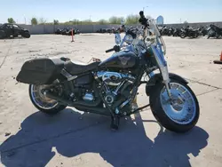 Salvage motorcycles for sale at Phoenix, AZ auction: 2018 Harley-Davidson Flfbs 115TH Anniversary FAT BOY 114