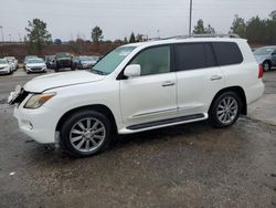 Salvage cars for sale at Gaston, SC auction: 2011 Lexus LX 570