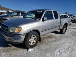 Salvage cars for sale at West Warren, MA auction: 2001 Toyota Tundra Access Cab