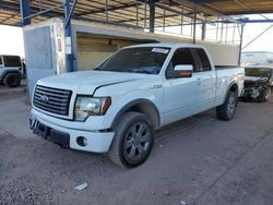 Salvage cars for sale from Copart Phoenix, AZ: 2011 Ford F150 Super Cab