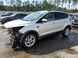 Salvage cars for sale at Harleyville, SC auction: 2018 Ford Escape SE