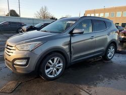 Salvage cars for sale at Littleton, CO auction: 2013 Hyundai Santa FE Sport