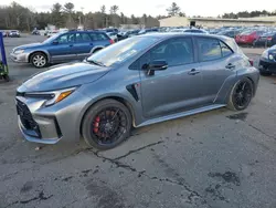 Salvage cars for sale at Exeter, RI auction: 2024 Toyota GR Corolla Core