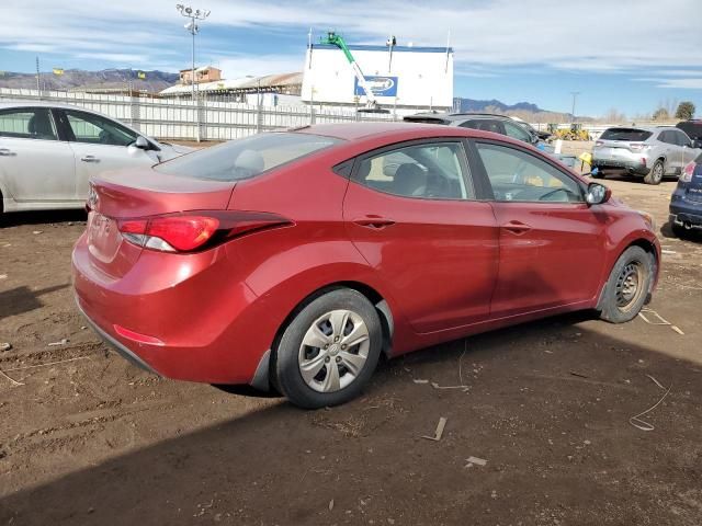 2016 Hyundai Elantra SE