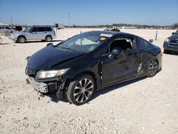 Salvage cars for sale at New Braunfels, TX auction: 2013 Honda Civic SI