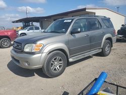 Salvage cars for sale at Temple, TX auction: 2004 Toyota Sequoia SR5