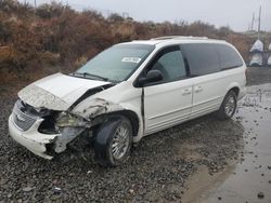 Salvage cars for sale from Copart Reno, NV: 2002 Chrysler Town & Country Limited