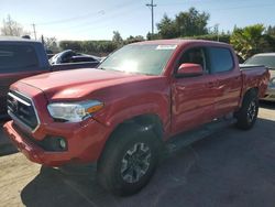 Toyota Tacoma salvage cars for sale: 2017 Toyota Tacoma Double Cab