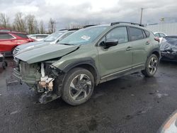 Salvage cars for sale at auction: 2024 Subaru Crosstrek Limited