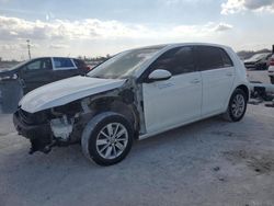 Volkswagen salvage cars for sale: 2016 Volkswagen Golf S/SE