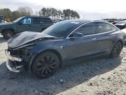 Salvage cars for sale at Loganville, GA auction: 2019 Tesla Model 3