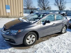 Salvage cars for sale at Moraine, OH auction: 2014 Honda Civic LX