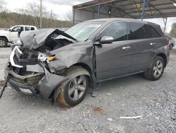 Salvage cars for sale at Cartersville, GA auction: 2012 Acura MDX