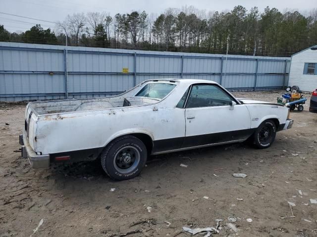 1981 Chevrolet EL Camino