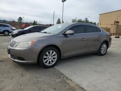 Salvage cars for sale at Gaston, SC auction: 2011 Buick Lacrosse CX