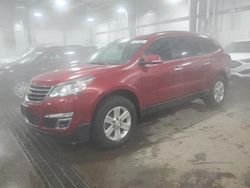 Salvage cars for sale at Ham Lake, MN auction: 2014 Chevrolet Traverse LT