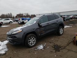 Jeep salvage cars for sale: 2016 Jeep Cherokee Latitude