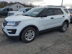 Salvage cars for sale at York Haven, PA auction: 2017 Ford Explorer