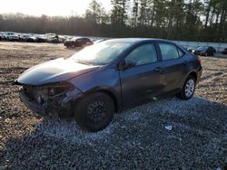 Toyota Corolla l Vehiculos salvage en venta: 2016 Toyota Corolla L