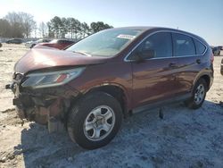 Salvage cars for sale at Loganville, GA auction: 2015 Honda CR-V LX