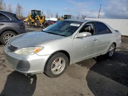 Salvage cars for sale at Portland, OR auction: 2003 Toyota Camry LE